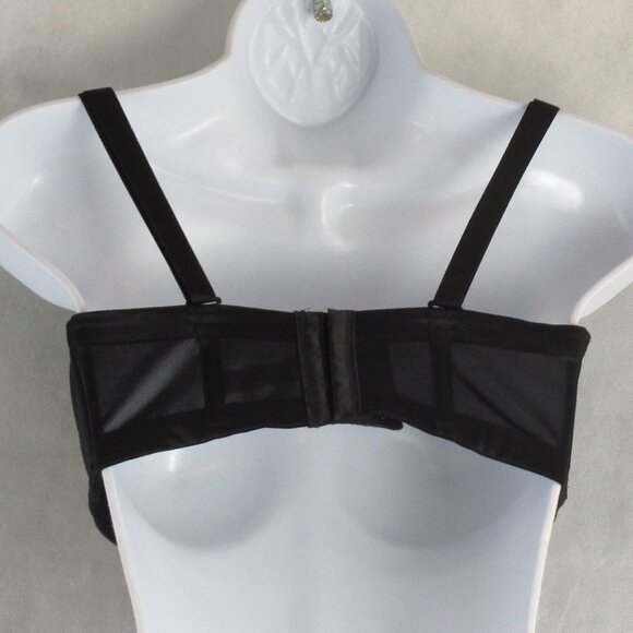 NWT Wacoal Red Carpet Women's Full Figure Underwire Strapless Bra, Black, 34DD - Picture 5 of 9